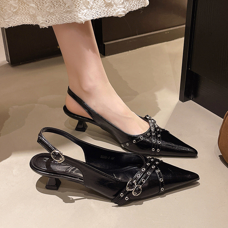 Damen Sling-Pumps mit modischem Riemendesign R&B