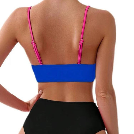 Damen Bunt gemusterter Sport-Bikini R&B