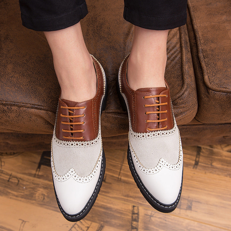 Damen Elegante und stilvolle Schnürschuhe mit klassischem Broguemuster R&B