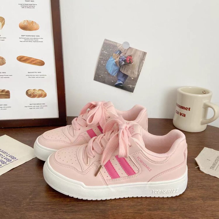 Damen Sportliche Sneaker mit atmungsaktivem Obermaterial und modischer Schnürung R&B