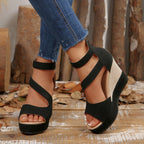 Damen Wedge Sandalen mit vielseitigem Design R&B