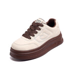 Damen Chunky Sneaker mit dicker Sohle und modischem Design R&B