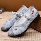 Damen ballerina Schuhe mit floralem Design R&B