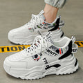 Damen modische Sneaker mit einzigartigem grafischen Design und dämpfender Sohle R&B