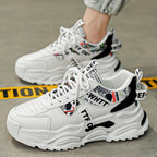 Damen modische Sneaker mit einzigartigem grafischen Design und dämpfender Sohle R&B