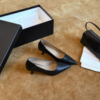 Damen Elegante Pumps mit geschmackvollem Schlangenlederdesign und stabilen Absatz R&B