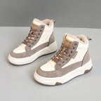Damen Modische Winter Sneaker mit kuscheligem Innenfutter und robustem Profil R&B