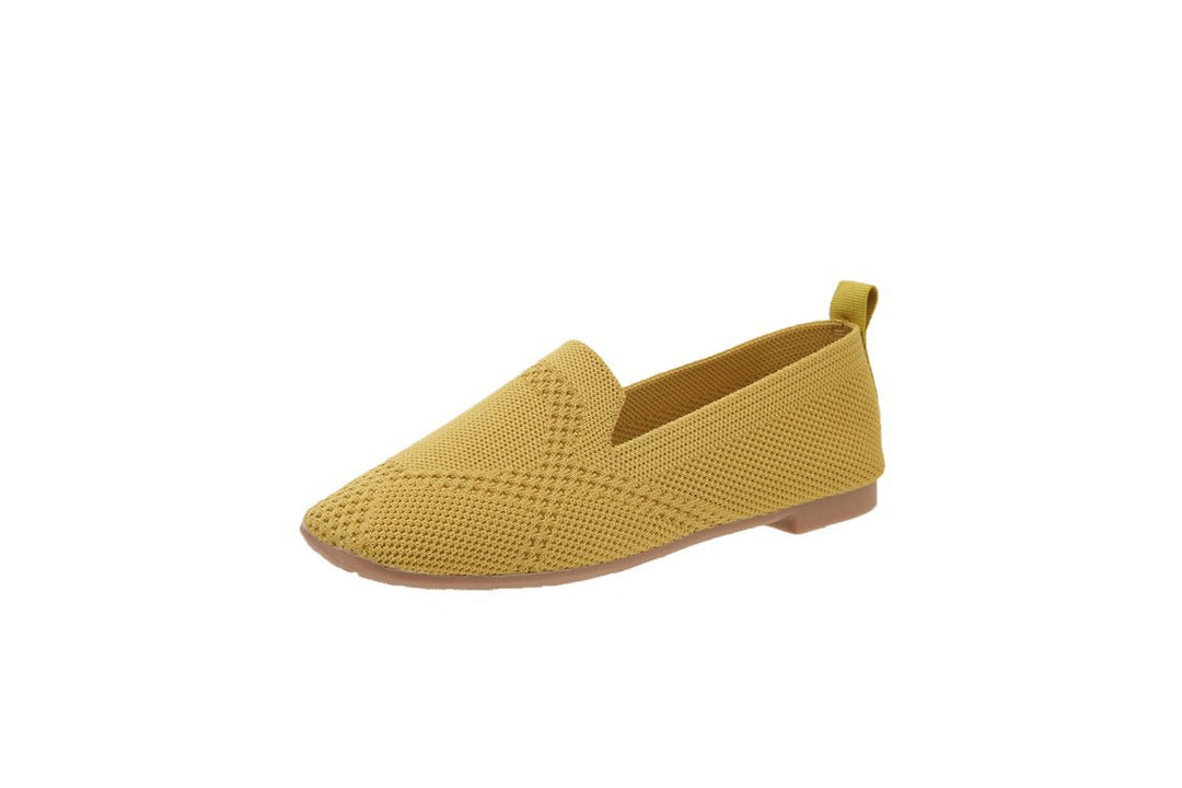 Damen Slip-On Mokassins aus atmungsaktivem Netzmaterial R&B