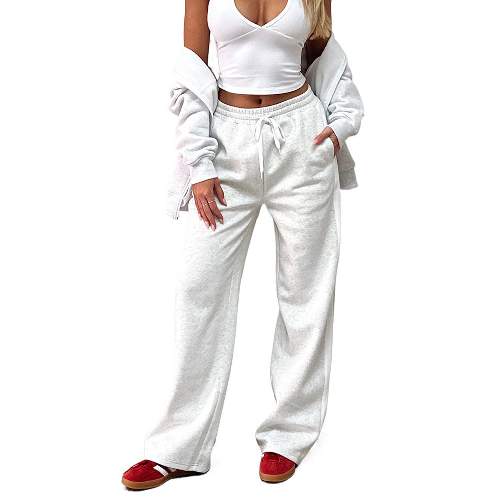 Damen Lässige Freizeithose mit seitlichen Streifen R&B