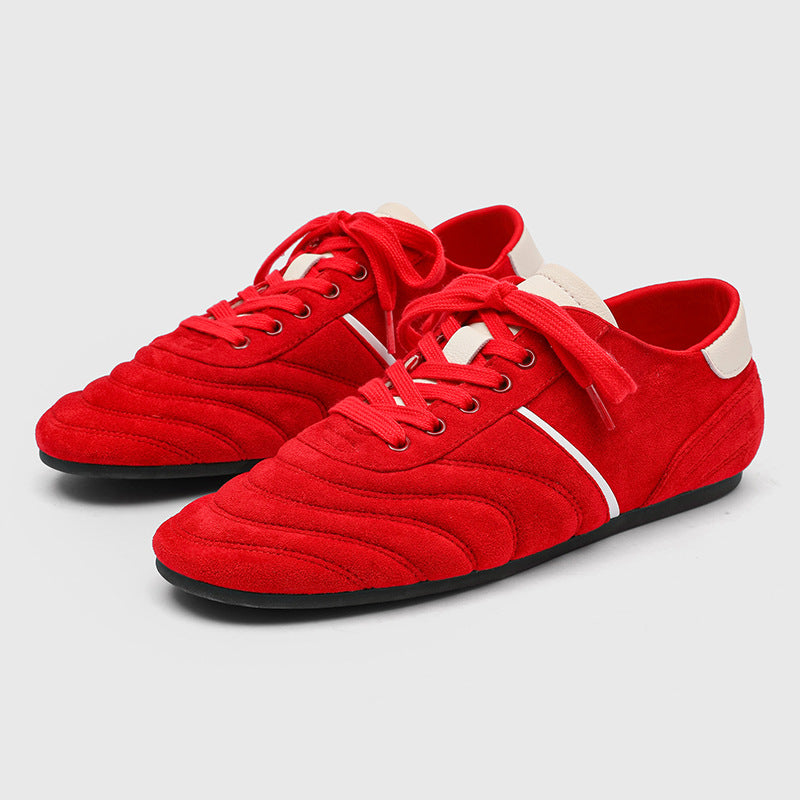 Damen Komfortable Lifestyle Sneakers aus Veloursleder R&B