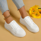 Damen Sneakers mit modischem Sternenmotiv und dämpfender Sohle R&B