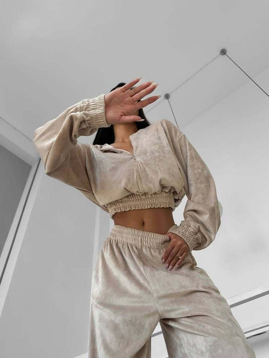 Damen Casual Oversized Set R&B