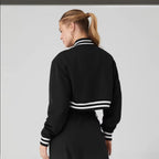 Damen sportliche Bomberjacke im modernen Design R&B