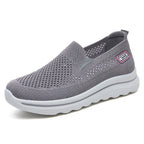 Damen Atmungsaktive Slip-On Sneakers mit komfortabeler Dämpfung