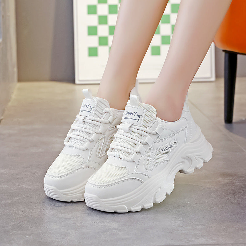 Damen Chunky Sneakers mit hochdämpfender Sohle und atmungsaktiver Oberseite R&B