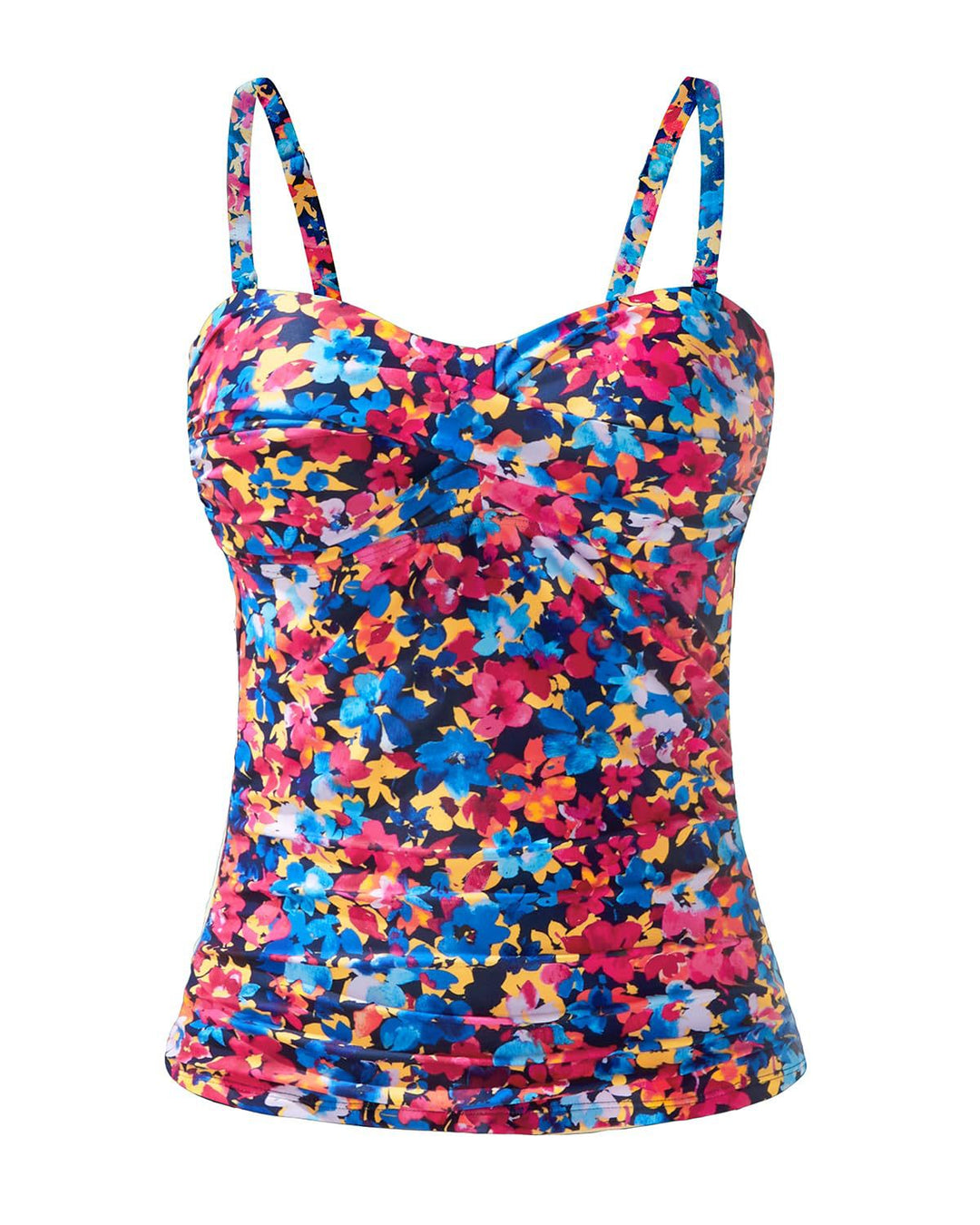 Damen Tankini mit raffiniertem Wickeldesign R&B