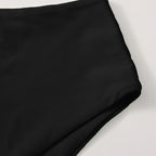 Damen Hochgeschnittener Bikini-Hosenteil mit elegantem Bund