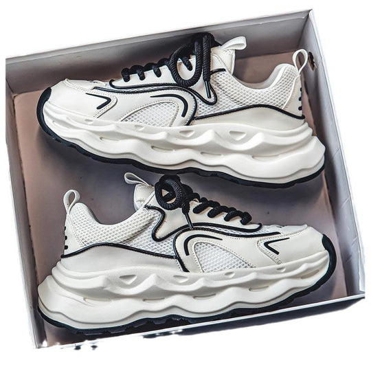 Damen Sportliche Sneakers mit atmungsaktiver Netzstruktur und flexibler Sohle R&B