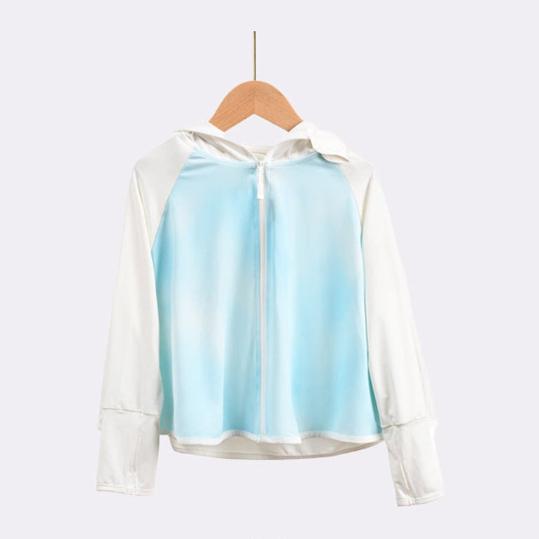 Damen Leichte UV-Schutzjacke mit Kapuze R&B