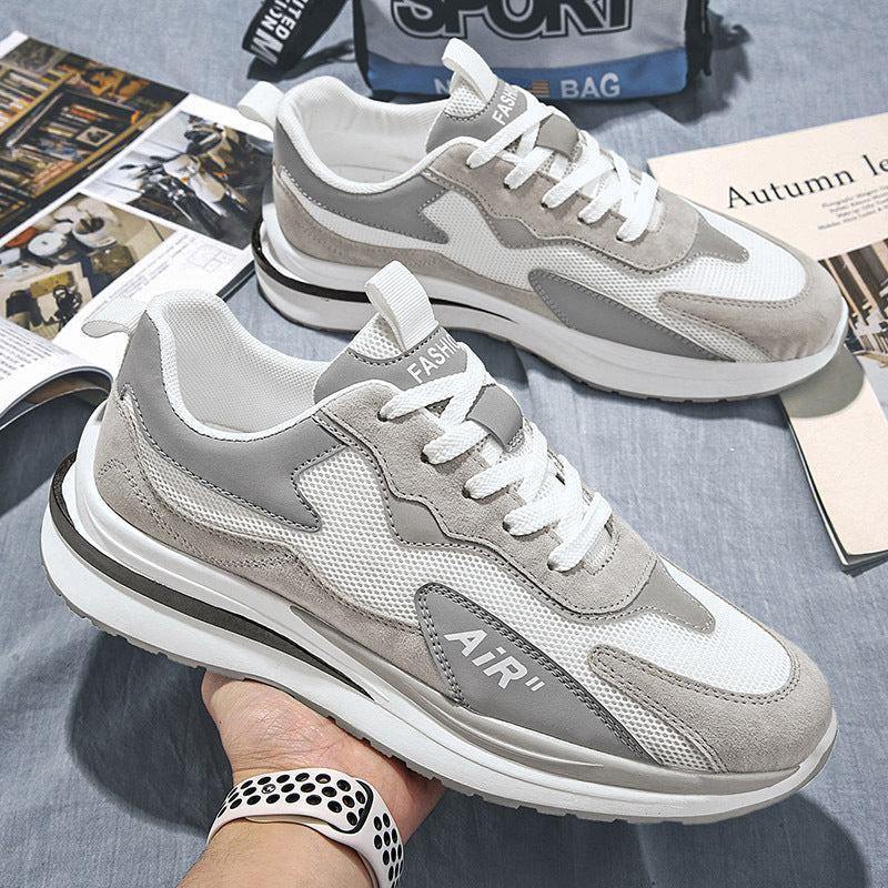 Damen modische Freizeit Sneakers mit atmungsaktiver Mesh-Oberfläche und dämpfender Sohle