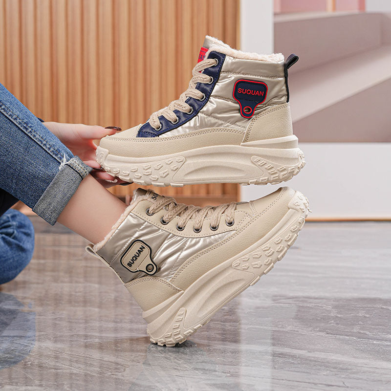 Damen Stiefeletten mit kuscheligem Innenfutter R&B