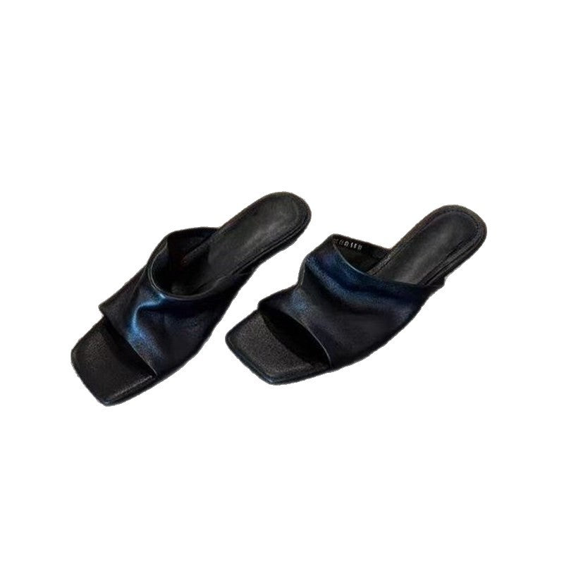 Damen bequeme Mules mit elegantem Riemendesign R&B