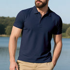Herren Polo-Shirt mit atmungsaktiver Anti-Pilling-Technologie
