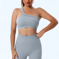 Damen Sportlicher Bustier mit asymmetrischem Schnitt R&B
