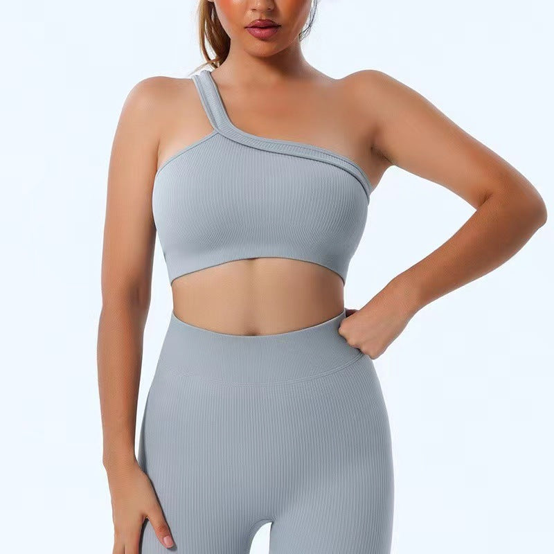 Damen Sportlicher Bustier mit asymmetrischem Schnitt R&B