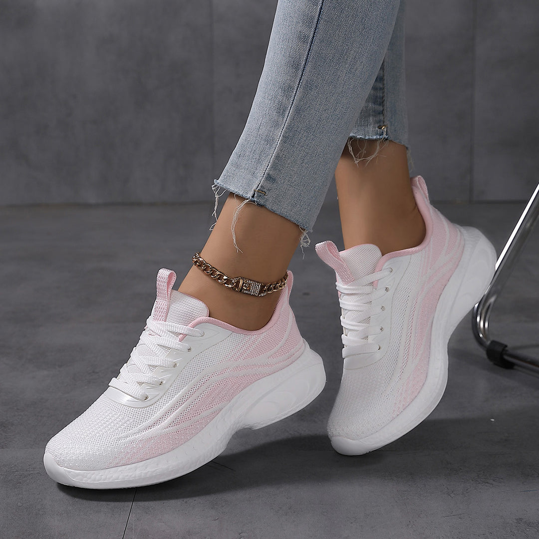 Damen atmungsaktive Freizeitschuhe mit elastischem Design R&B