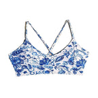 Damen Triangel-Bikini-Oberteil mit elegantem floralem Design R&B