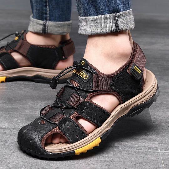 Damen Multifunktionale Outdoor-Sandalen mit rutschfester Sohle und verstellbaren Riemen R&B