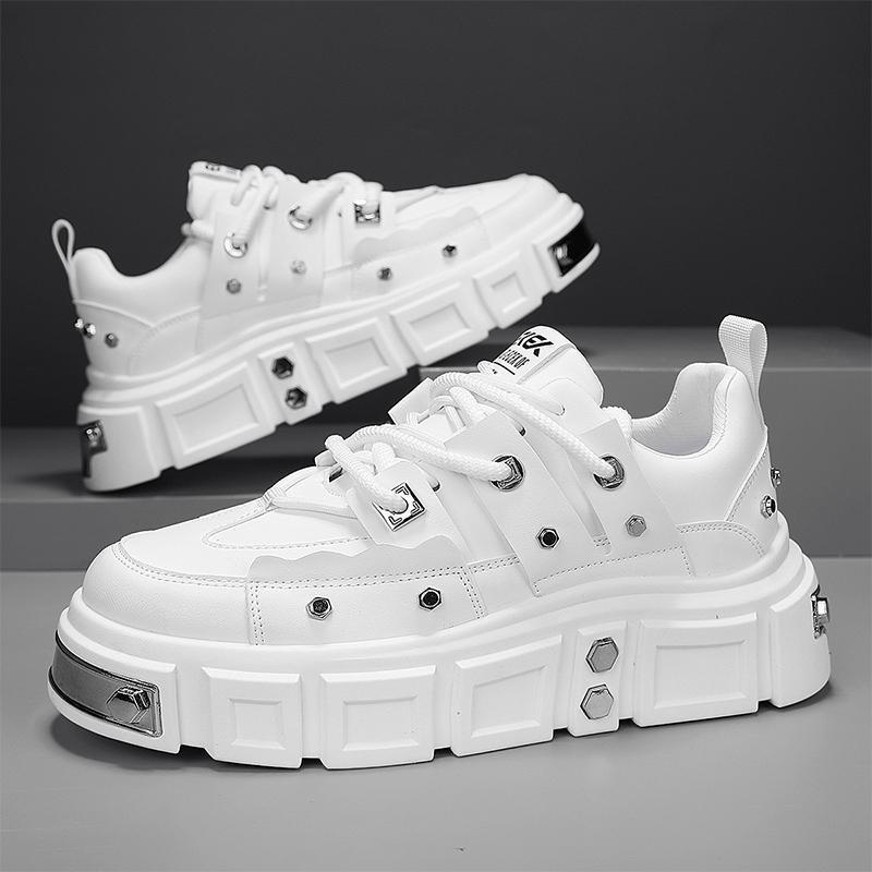 Damen modische Chunky Sneakers mit auffälligem Design und stabiler Laufsohle