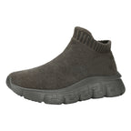 Damen Bequeme Stretch-Sneaker mit hochgezogenen Fersenpolstern R&B