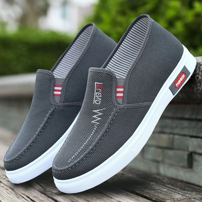 Damen Sportliche Slip-On Sneakers mit elastischem Einstieg und atmungsaktivem Obermaterial R&B