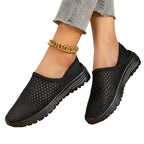 Damen Atmungsaktive Slip-On Freizeitschuhe