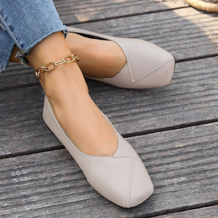 Damen Ballerinas mit elegantem Kreuz-Design und komfortabler Innensohle R&B