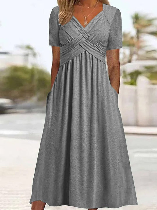 R&B | Crossover Midikleid