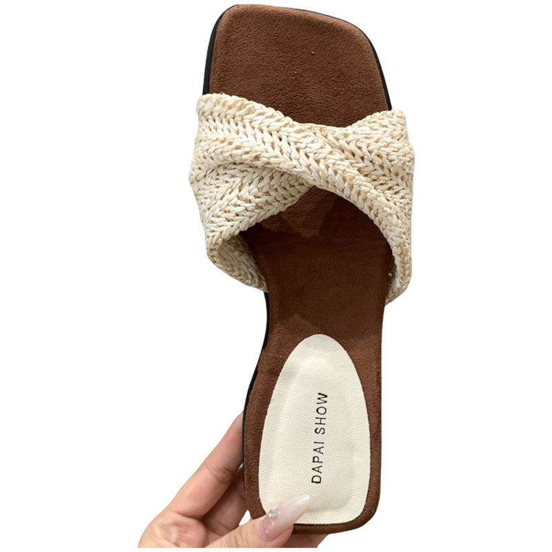 Damen bequeme und elegante Mules R&B