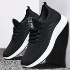 Damen Sportliche Lace-Up Sneakers mit atmungsaktivem Mesh-Obermaterial R&B