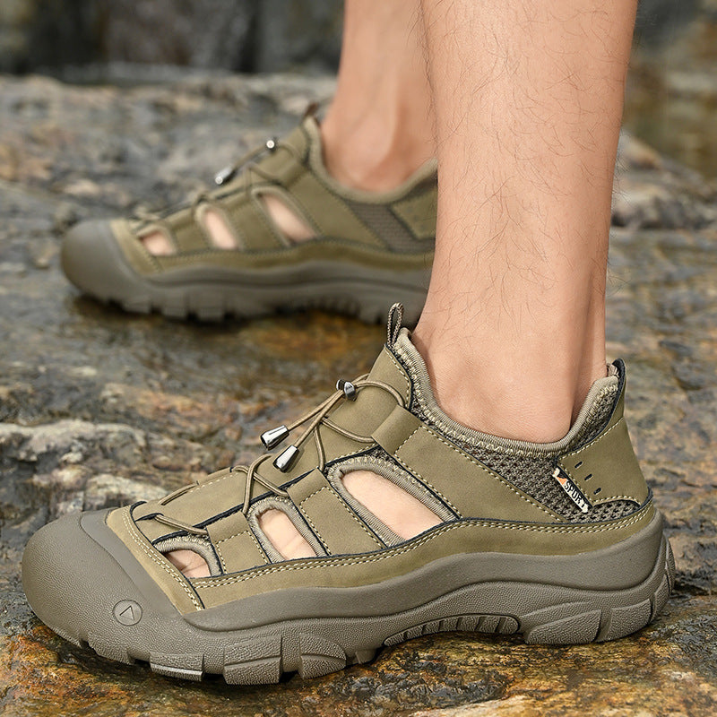 Herren Sportliche Wasserschuhe mit rutschfester Sohle und atmungsaktivem Obermaterial R&B