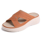 Damen Komfortable Clogs mit atmungsaktiven Einsätzen und verstellbarem Riemen R&B