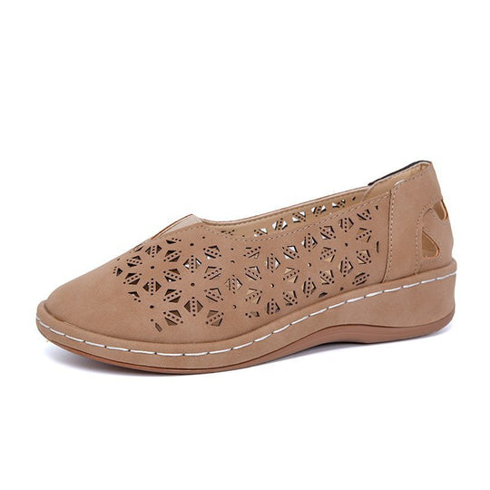 Damen Bequeme Ballerinas mit Luftlöchern R&B