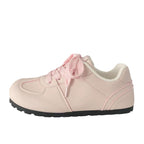 Damen Bequeme Freizeitsneaker mit atmungsaktiver Oberflächenstruktur und rutschfester Sohle