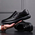 Damen Bequeme Leder Slipper R&B