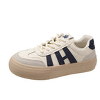 Damen sportliche Sneakers mit hochwertiger Leder- und Wildlederkombination R&B