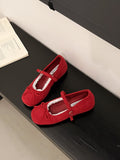 Damen elegante Ballerinas mit zartem Schleifen-Detail und hochwertigem Innenfutter EB