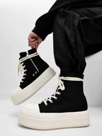 Damen modische High-Top Sneakers mit Plateau R&B