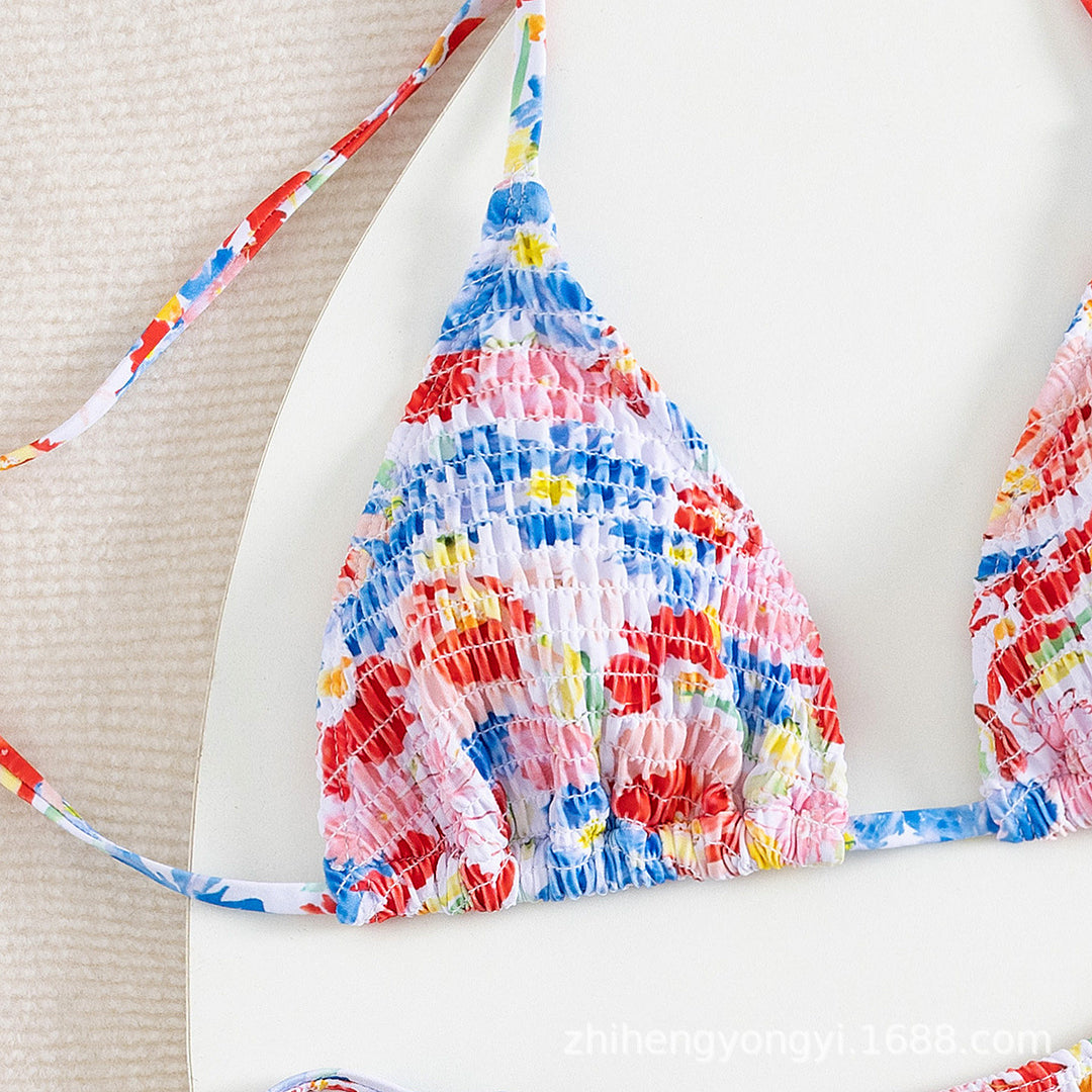 Damen Bikiniset mit buntem Mustermix R&B