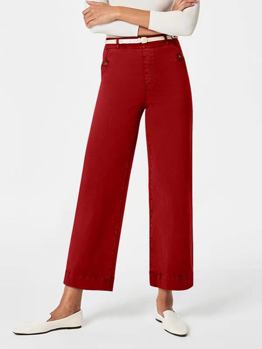 Damen weite Baumwollhose R&B